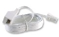 Telephone Extension Lead, 6 Way